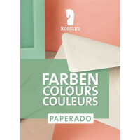 PAPERADO 25x Briefpapier DIN A4 - Chamois Marmora Beige 100 g/m² - Papierbögen in 29,7 x 21 cm zum Basteln & Drucken